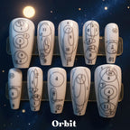 Tipzy Long Nail Set Bundle Kit – 2 Long Coffin Sets, Stand & Art Pens